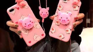 Good luck pig pattern shell bracket