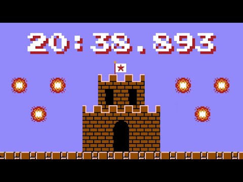 [Former WR] Super Mario Bros. 144 Fireworks Speedrun in 20:38.893