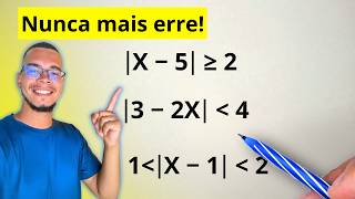 Inequação Modular em 20 Minutos ⏐ Aprenda do Zero (Sem Complicação)