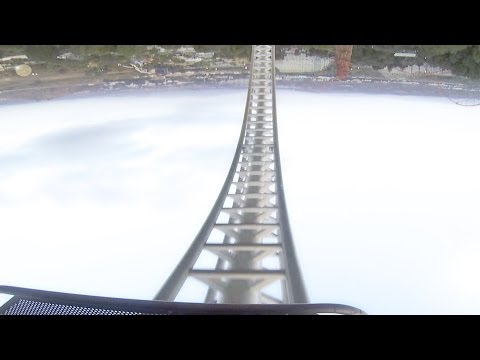 On-ride point of view of Full Throttle