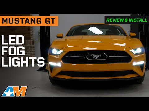 2018-2023 Mustang GT LED Fog Lights with Sequential Turn Signals Review & Install