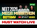 NEET 2026 Botany Mega Marathon Xylem NEET
