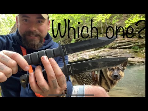 Ontario SP1 vs SP6. Field Knife Comparison.