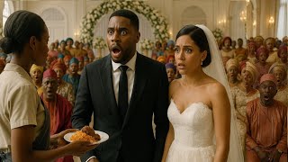 Une jeune fille pauvre sert au mariage — Le marié milliardaire laisse tomber son alliance #mariage