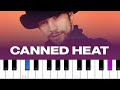 Jamiroquai Canned Heat Piano Tutorial