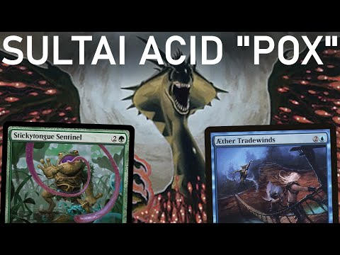 BOUNCING REALITY! Pauper Sultai Reality Acid "Pox". Budget MTG