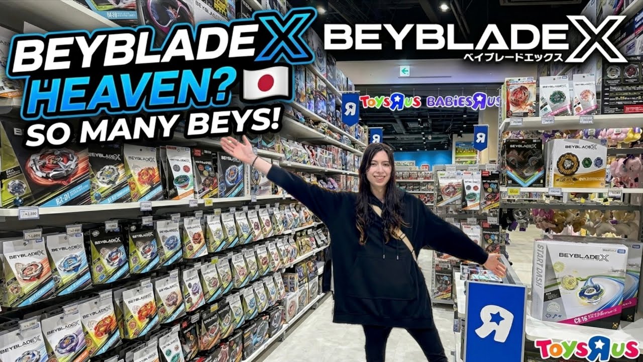 Japanese Toy Stores are LOADED with Beyblade X... | Beyhunting in Japan