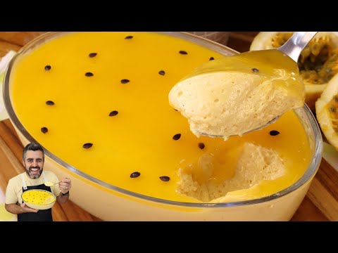TOO EASY!!! PERFECT PASSION FRUIT MOUSSE - REFRESHING DESSERT - Recipes from Dad