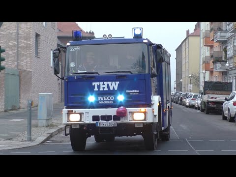 [GKW aus Sachsen-Anhalt in Berlin🚨] Heros Salzwedel 22/51 auf Einsatzfahrt | THW OV Salzwedel |
