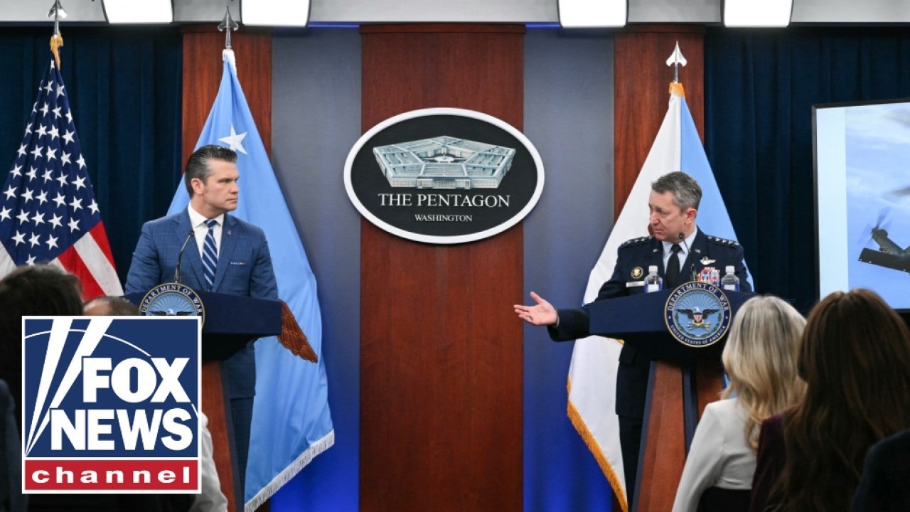 WATCH LIVE: Pentagon provides update on Epic Fury, Hormuz blockade