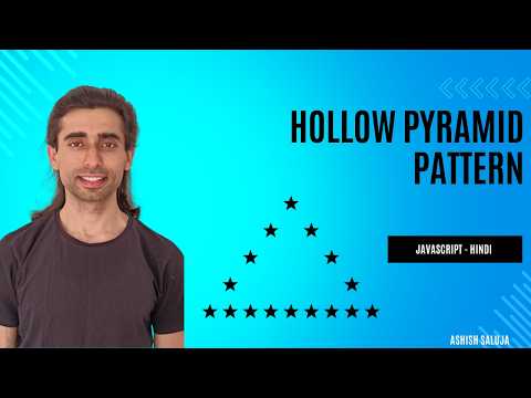 Hollow Triangle Pattern In Javascript In 30 Seconds Learnjavascript Codemasters Coding