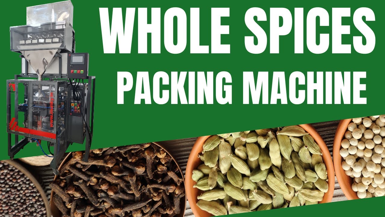 Whole Spices Packing Machine | Jeera Packing Machine | Khada Masala Packing Machine