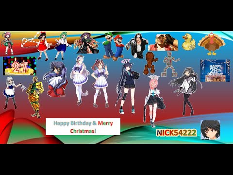Post NICK54222 2024 & 2025 MUGEN Birthday & Christmas 4 in 1 Special: R.H & K.I VS S.K & B.H…