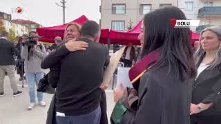 Mahkeme Sonrası Yangında Ölen Kızı ve Eşinin Mezarlarını Ziyaret Etti