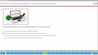 Introduction to cybersecurity cisco final exam