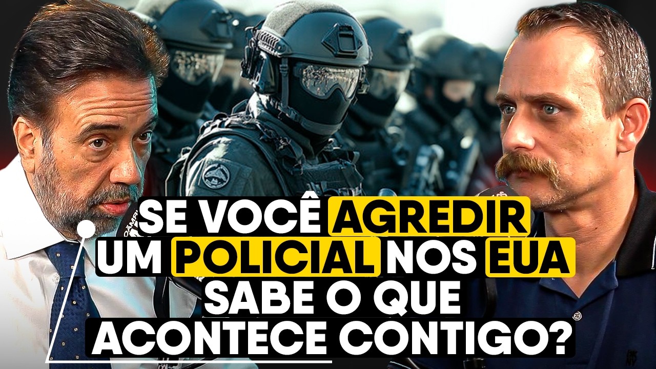 A DIFERENÇA ABSURDA entre as LEIS dos EUA e BRASIL - LORDELLO e SGT NANTES