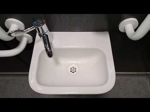 Legoland Windsor Duplo, (Disabled WC) Armitage Shanks, Portman 21 sink & Dyson airblade V Hu02