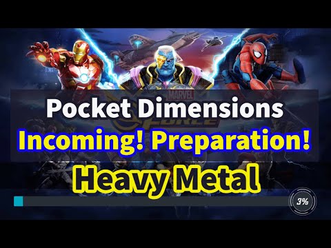 Pocket Dimension Event Guide! Best Heavy Metal Characters!? | MARVEL Strike Force - Free to Play