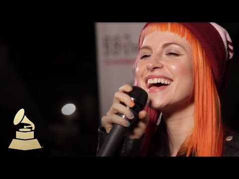 Live performance of Paramore's new single, Still Into You | GRAMMYs