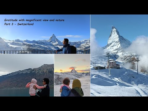 SWITZERLAND LAKE BRIENZ | ZERMATT | GORNERGRAT | MATTERHORN | INTERLAKEN WEST |