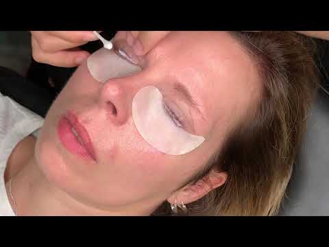 Lash Lifting on Mature Clients Tutorial - Lifted. By LashBase