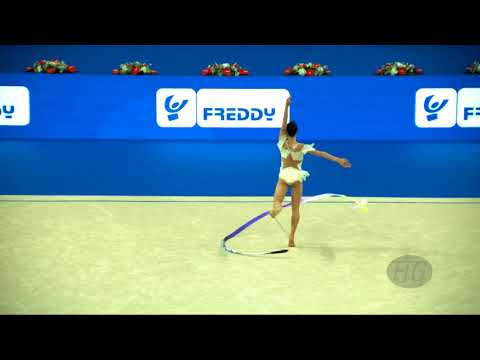 PAZHAVA Salome (GEO) - 2017 Rhythmic Worlds, Pesaro (ITA) - Qualifications Ribbon