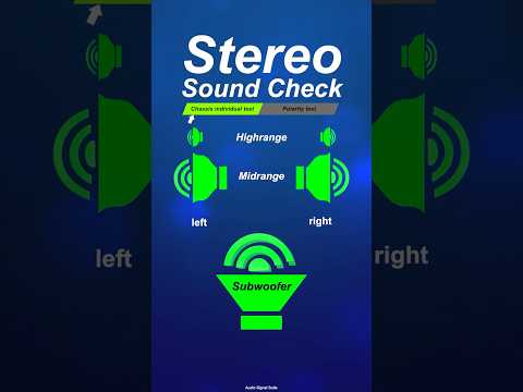 STEREO SOUND TEST  🔊 (All-in-One Speaker Check) #speaker #soundtest #stereo #audio