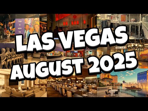 What's NEW in Las Vegas for AUGUST 2025! 🤩