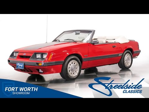 1986 Ford Mustang (CC-1910092) for sale in Ft Worth, Texas