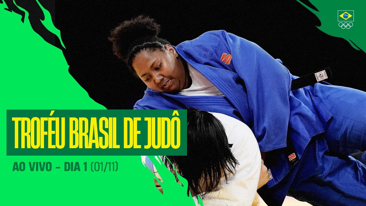 TROFÉU BRASIL DE JUDÔ | AO VIVO | DIA 1 | 01/11