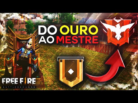 DO OURO AO MESTRE JOGANDO APENAS SOLO!! (SEM CARTÃO DOBRO DE PONTOS) TEMPORADA 16 - FREE FIRE