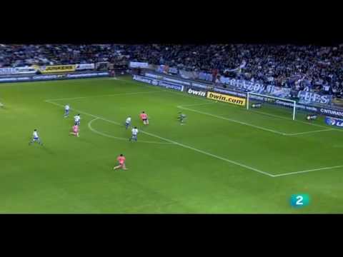 1ª Div. 09/10 - 13ª Jornada - RC Deportivo de La Coruña vs FC Barcelona (1-3) ADRIÁN