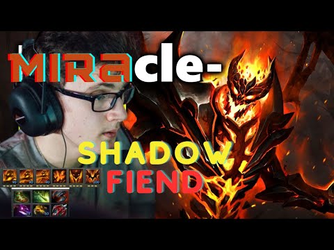 🔥MIRACLE's Epic Climb to Top 1 Rank with Shadow Fiend GOD - Dota 2 MMR Madness!🔥