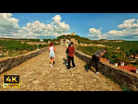 Exploring the Tsarevets Fortress of Veliko Tarnovo, Bulgaria 4K