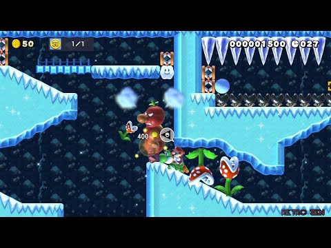 [4] SUPER EXPERT Levels #141! SUPER MARIO MAKER 2! ~ Yoshi Slide