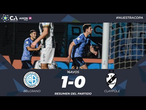 16avos: Belgrano 1 - Claypole 0