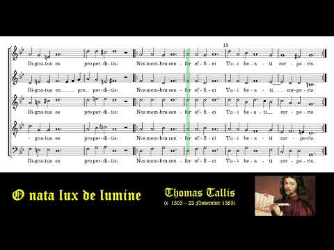 O nata lux de lumine. Thomas Tallis. Voces8
