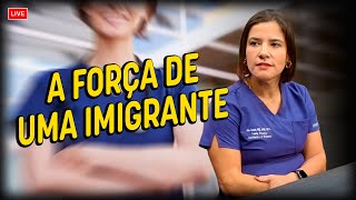 Imigrante brasileira revela como superou desafios na América #podcast