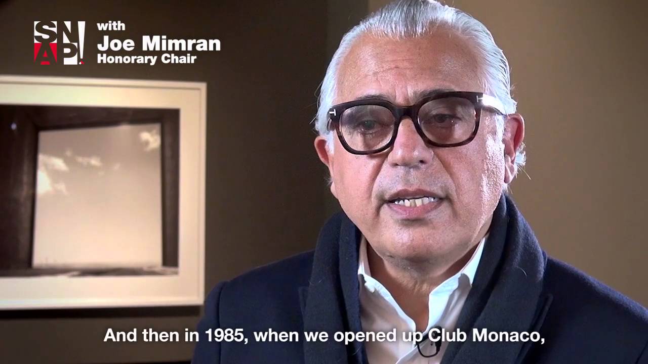 Joe Mimran at a business event