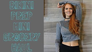 Bikini Prep Mini Grocery Haul PLUS Full Back/Chest Workout!