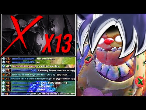 Feeder Shadow Fiend — Legion Commander Starts CRYING During The Match | Pudge Official