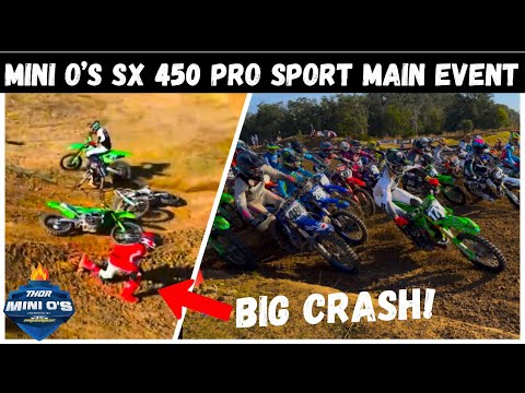The FINAL Pro Class Main Event Got CRAZY at MiniO’s Supercross 2025! 