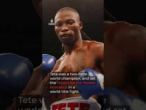 South Africa's former boxing champion Tete shot dead outside home