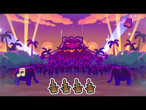 WarioWare: Move It! #13 Ending - Lava at First Sight (Volcano Wario) + Credits