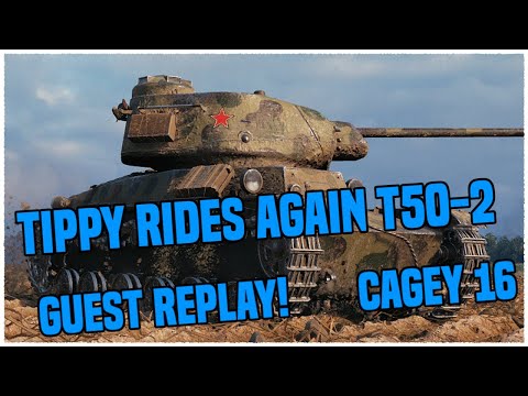 Wot Console // how to Light tank on Abbey // Guest replay T50-2 3rd mark
