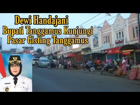 Bupati Tanggamus Dewi Handajani Kunjungi Pasar Gisting