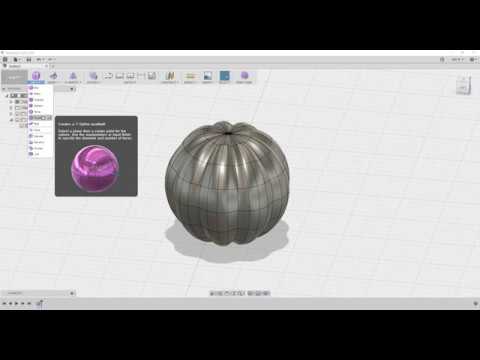 fusion360 pumpkin
