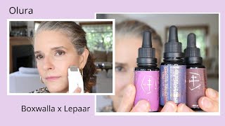 OCTOBER BOXWALLA ft. Lepaar  | OLURA Review | Eno Device | Ultrasonic facial