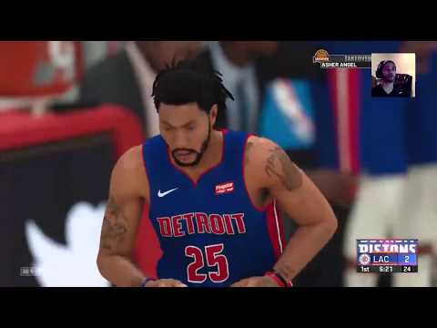 NBA 2K20 My Career Episode 35 - Pistons vs Clippers