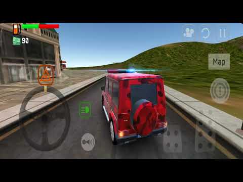 Offroad 4x4 Army Jeep G63 Driving 2020 - City Car Driving - car games